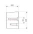 Moyeu amovible type 4040 - Ø Arbre 55mm