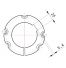 Moyeu amovible type 4040 - Ø Arbre 90mm