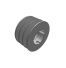 Poulie trapézoïdale SPB / B - 3 gorges - Ø106 mm - Moyeu amovible 1610 - Fonte