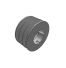Poulie trapézoïdale SPB / B - 3 gorges - Ø112 mm - Moyeu amovible 1610 - Fonte