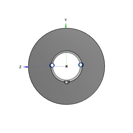Poulie trapézoïdale SPB / B - 1 gorge - Ø132 mm - Moyeu amovible 1610 - Fonte