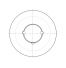 Poulie trapézoïdale SPB / B - 1 gorge - Ø132 mm - Moyeu amovible 1610 - Fonte
