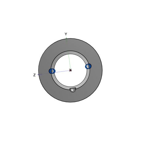 Poulie trapézoïdale SPB / B - 5 gorges - Ø132 mm - Moyeu amovible 2517 - Fonte