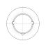 Poulie trapézoïdale SPB / B - 5 gorges - Ø132 mm - Moyeu amovible 2517 - Fonte