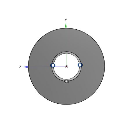 Poulie trapézoïdale SPB / B - 1 gorge - Ø140 mm - Moyeu amovible 1610 - Fonte