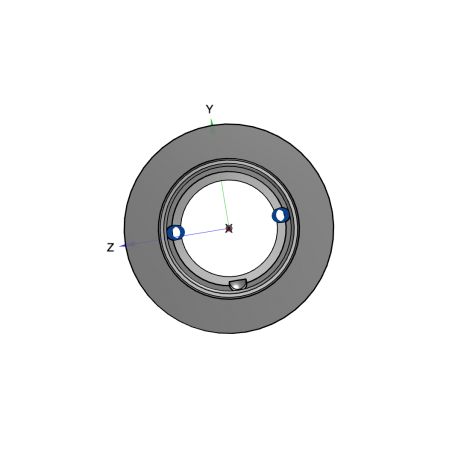 Poulie trapézoïdale SPB / B - 5 gorges - Ø140 mm - Moyeu amovible 2517 - Fonte