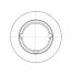 Poulie trapézoïdale SPB / B - 5 gorges - Ø140 mm - Moyeu amovible 2517 - Fonte