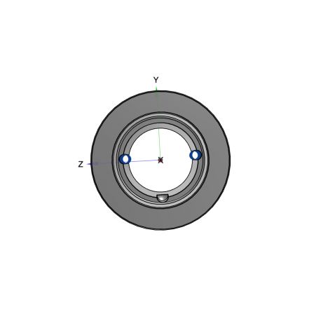 Poulie trapézoïdale SPB / B - 6 gorges - Ø140 mm - Moyeu amovible 2517 - Fonte