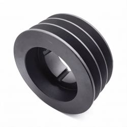 Poulie trapézoïdale SPB / B - 3 gorges - Ø150 mm - Moyeu amovible 2517 - Fonte