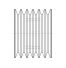 Poulie trapézoïdale SPB / B - 6 gorges - Ø150 mm - Moyeu amovible 2517 - Fonte