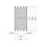 Poulie trapézoïdale SPB / B - 4 gorges - Ø160 mm - Moyeu amovible 2517 - Fonte