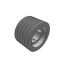Poulie trapézoïdale SPB / B - 5 gorges - Ø160 mm - Moyeu amovible 2517 - Fonte