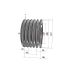 Poulie trapézoïdale SPB / B - 5 gorges - Ø160 mm - Moyeu amovible 2517 - Fonte