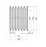 Poulie trapézoïdale SPB / B - 6 gorges - Ø160 mm - Moyeu amovible 3020 - Fonte