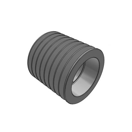 Poulie trapézoïdale SPB / B - 8 gorges - Ø160 mm - Moyeu amovible 3020 - Fonte