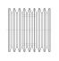 Poulie trapézoïdale SPB / B - 8 gorges - Ø160 mm - Moyeu amovible 3020 - Fonte