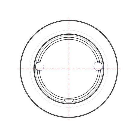 Poulie trapézoïdale SPB / B - 8 gorges - Ø160 mm - Moyeu amovible 3020 - Fonte