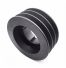 Poulie trapézoïdale SPB / B - 3 gorges - Ø170 mm - Moyeu amovible 2517 - Fonte