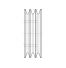 Poulie trapézoïdale SPB / B - 3 gorges - Ø170 mm - Moyeu amovible 2517 - Fonte
