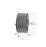 Poulie trapézoïdale SPB / B - 4 gorges - Ø170 mm - Moyeu amovible 2517 - Fonte