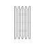 Poulie trapézoïdale SPB / B - 4 gorges - Ø170 mm - Moyeu amovible 2517 - Fonte
