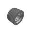 Poulie trapézoïdale SPB / B - 5 gorges - Ø170 mm - Moyeu amovible 3020 - Fonte