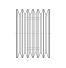 Poulie trapézoïdale SPB / B - 6 gorges - Ø170 mm - Moyeu amovible 3020 - Fonte