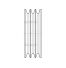 Poulie trapézoïdale SPB / B - 3 gorges - Ø180 mm - Moyeu amovible 2517 - Fonte