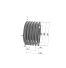 Poulie trapézoïdale SPB / B - 5 gorges - Ø180 mm - Moyeu amovible 3020 - Fonte