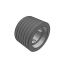Poulie trapézoïdale SPB / B - 6 gorges - Ø180 mm - Moyeu amovible 3020 - Fonte