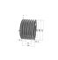 Poulie trapézoïdale SPB / B - 6 gorges - Ø180 mm - Moyeu amovible 3020 - Fonte