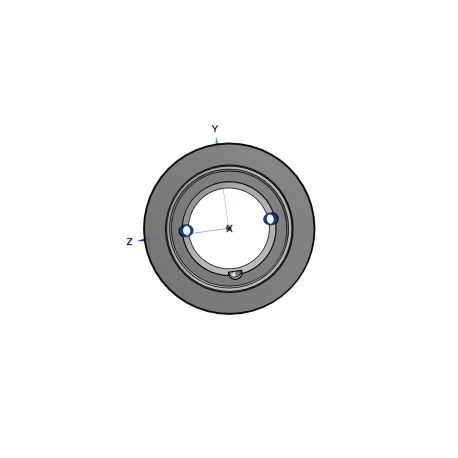 Poulie trapézoïdale SPB / B - 6 gorges - Ø180 mm - Moyeu amovible 3020 - Fonte