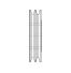 Poulie trapézoïdale SPB / B - 2 gorges - Ø190 mm - Moyeu amovible 2517 - Fonte