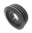 Poulie trapézoïdale SPB / B - 3 gorges - Ø190 mm - Moyeu amovible 2517 - Fonte