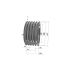 Poulie trapézoïdale SPB / B - 5 gorges - Ø190 mm - Moyeu amovible 3020 - Fonte