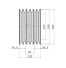 Poulie trapézoïdale SPB / B - 6 gorges - Ø190 mm - Moyeu amovible 3020 - Fonte