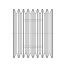Poulie trapézoïdale SPB / B - 8 gorges - Ø190 mm - Moyeu amovible 3030 - Fonte