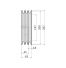 Poulie trapézoïdale SPB / B - 3 gorges - Ø200 mm - Moyeu amovible 2517 - Fonte