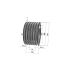Poulie trapézoïdale SPB / B - 6 gorges - Ø200 mm - Moyeu amovible 3020 - Fonte