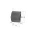 Poulie trapézoïdale SPB / B - 8 gorges - Ø212 mm - Moyeu amovible 3535 - Fonte