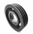 Poulie trapézoïdale SPB / B - 3 gorges - Ø224 mm - Moyeu amovible 2517 - Fonte