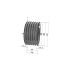 Poulie trapézoïdale SPB / B - 6 gorges - Ø224 mm - Moyeu amovible 3535 - Fonte