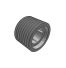 Poulie trapézoïdale SPB / B - 8 gorges - Ø224 mm - Moyeu amovible 3535 - Fonte