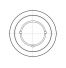 Poulie trapézoïdale SPB / B - 8 gorges - Ø224 mm - Moyeu amovible 3535 - Fonte