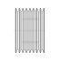Poulie trapézoïdale SPB / B - 8 gorges - Ø236 mm - Moyeu amovible 3535 - Fonte