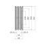 Poulie trapézoïdale SPB / B - 4 gorges - Ø250 mm - Moyeu amovible 3020 - Fonte