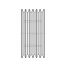 Poulie trapézoïdale SPB / B - 6 gorges - Ø250 mm - Moyeu amovible 3535 - Fonte