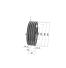 Poulie trapézoïdale SPB / B - 4 gorges - Ø280 mm - Moyeu amovible 3020 - Fonte
