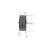 Poulie trapézoïdale SPB / B - 5 gorges - Ø280 mm - Moyeu amovible 3535 - Fonte