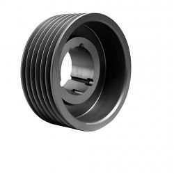 Poulie trapézoïdale SPB / B - 6 gorges - Ø280 mm - Moyeu amovible 3535 - Fonte